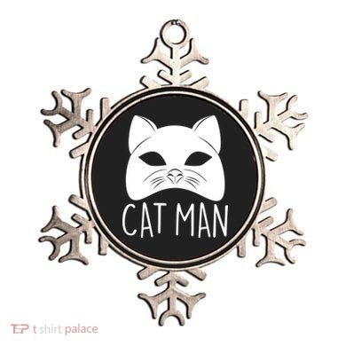 Cat Man Superhero Mask Cat Lover Fan Ornament