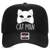 Cat Man Superhero Mask Cat Lover Fan Hat thumb 0