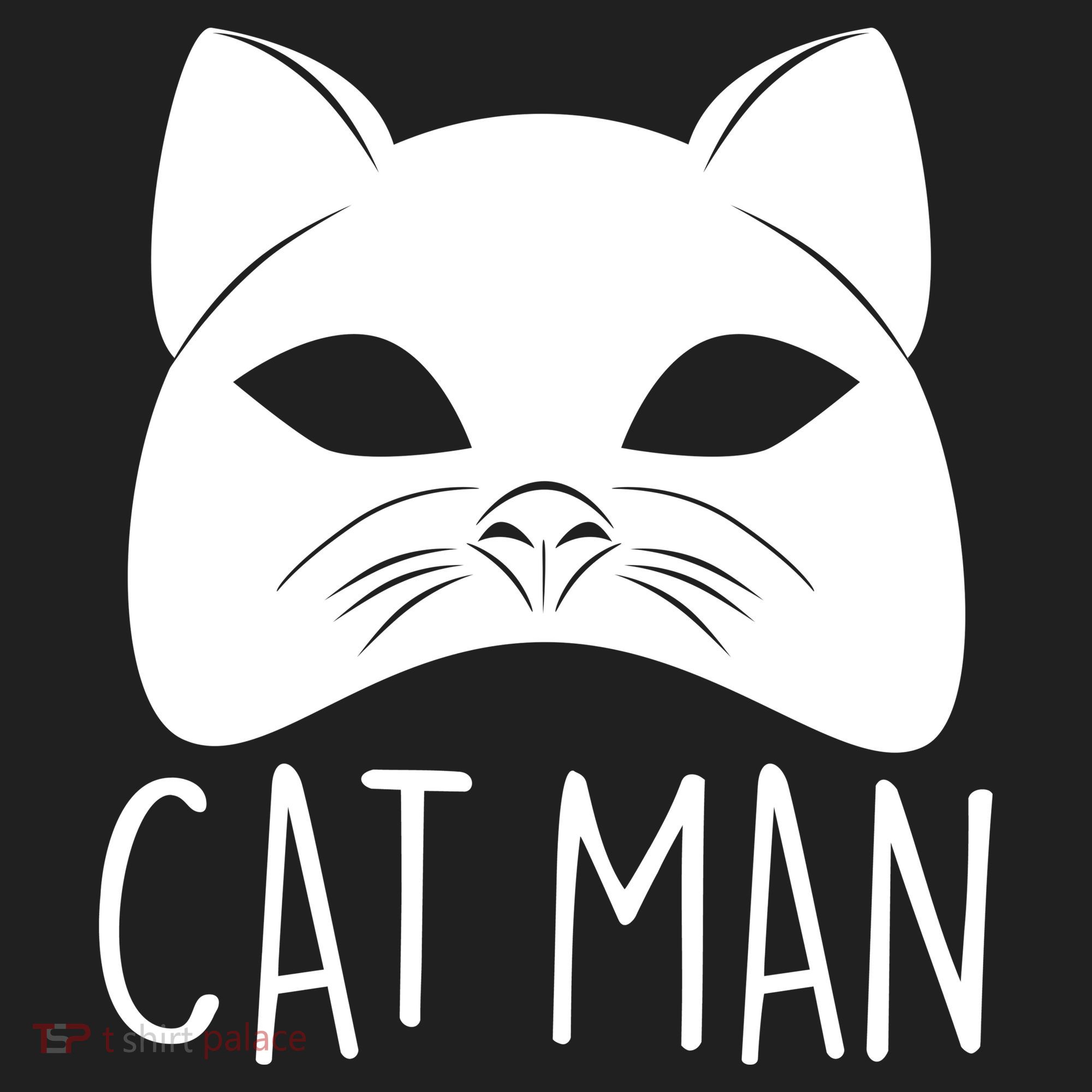 Cat Man Superhero Mask Cat Lover Fan Hat