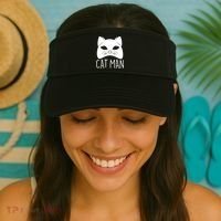 Cat Man Superhero Mask Cat Lover Fan Visor thumb 2