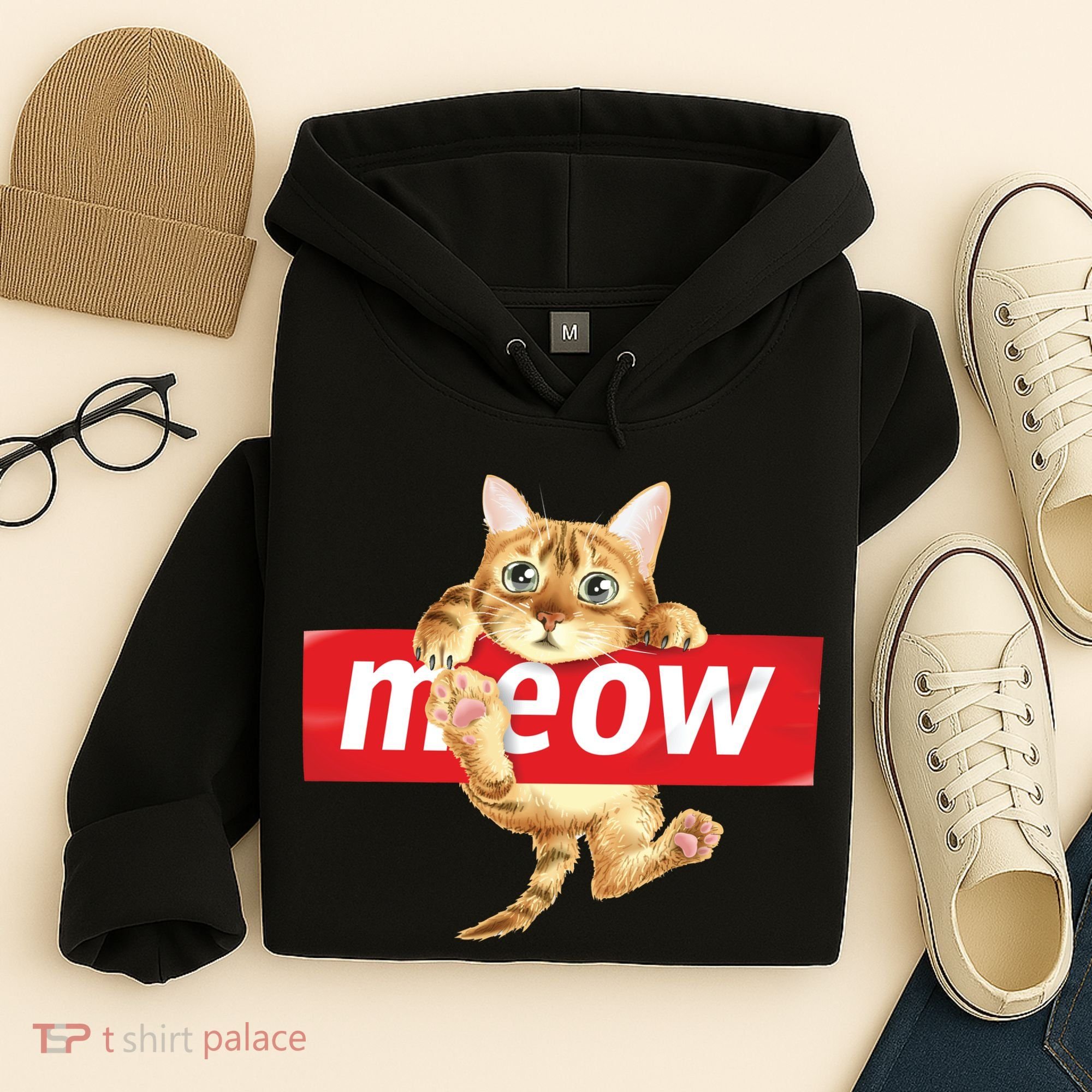 Cat Meow Supreme Hoodie