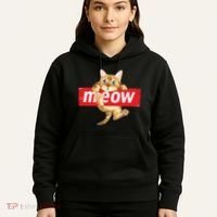 Cat Meow Supreme Hoodie thumb 5