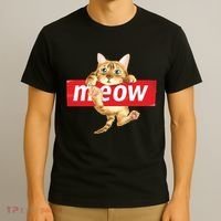 Cat Meow Supreme T-Shirt thumb 3
