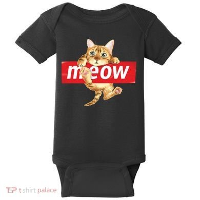 Cat Meow Supreme Baby Bodysuit