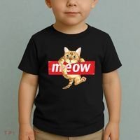 Cat Meow Supreme Toddler T-Shirt thumb 2