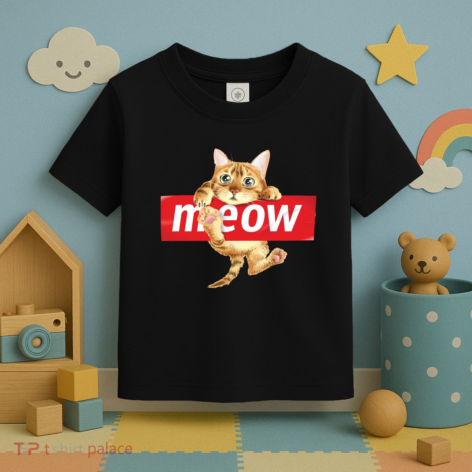 Cat Meow Supreme Toddler T-Shirt