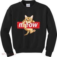 Cat Meow Supreme Kids Sweatshirt thumb 0