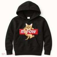 Cat Meow Supreme Kids Hoodie thumb 0