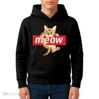 Cat Meow Supreme Kids Hoodie thumb 4