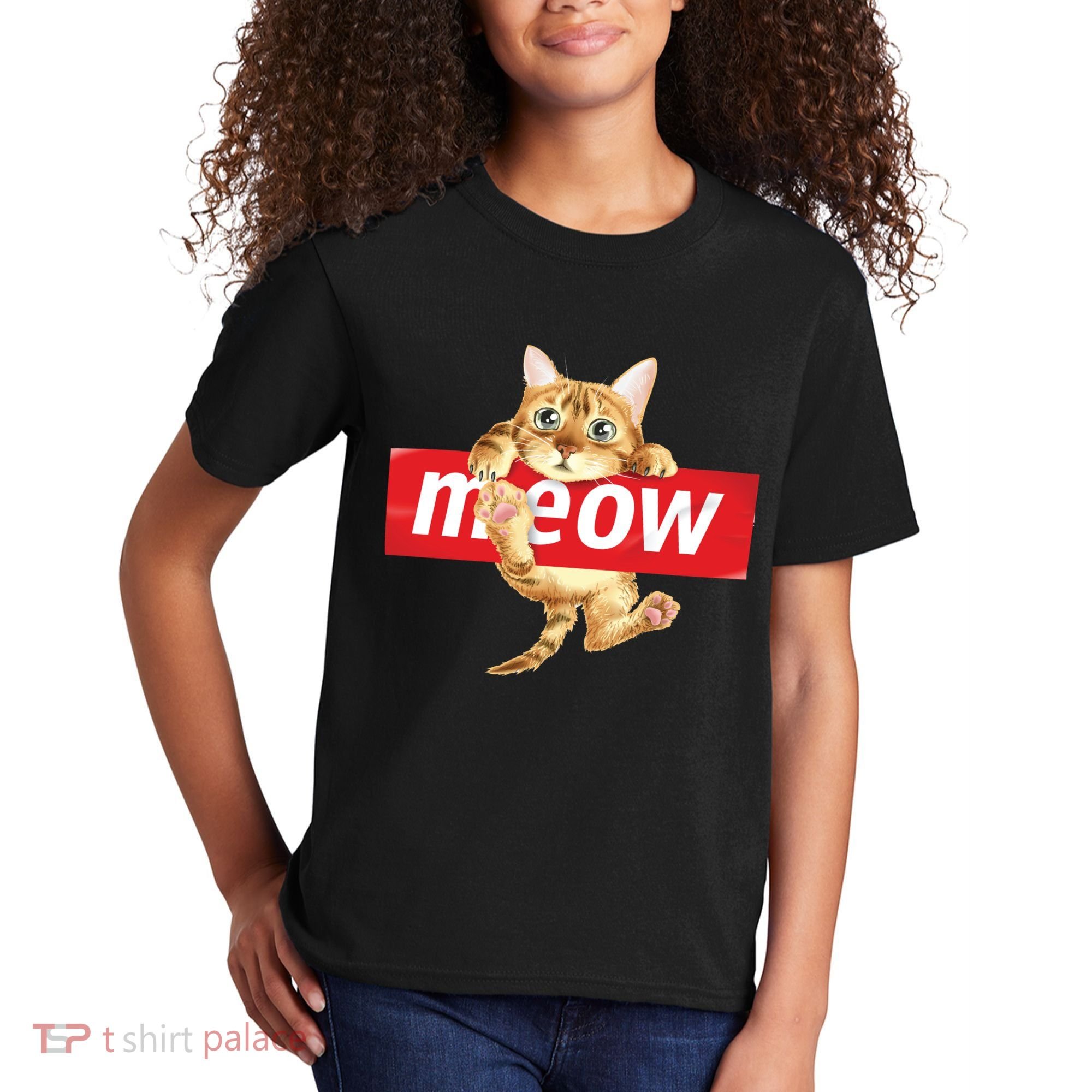 Cat Meow Supreme Kids T-Shirt