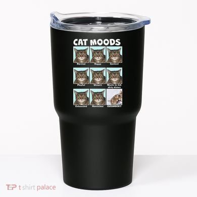 Cat Moods Funny Meme Tumbler