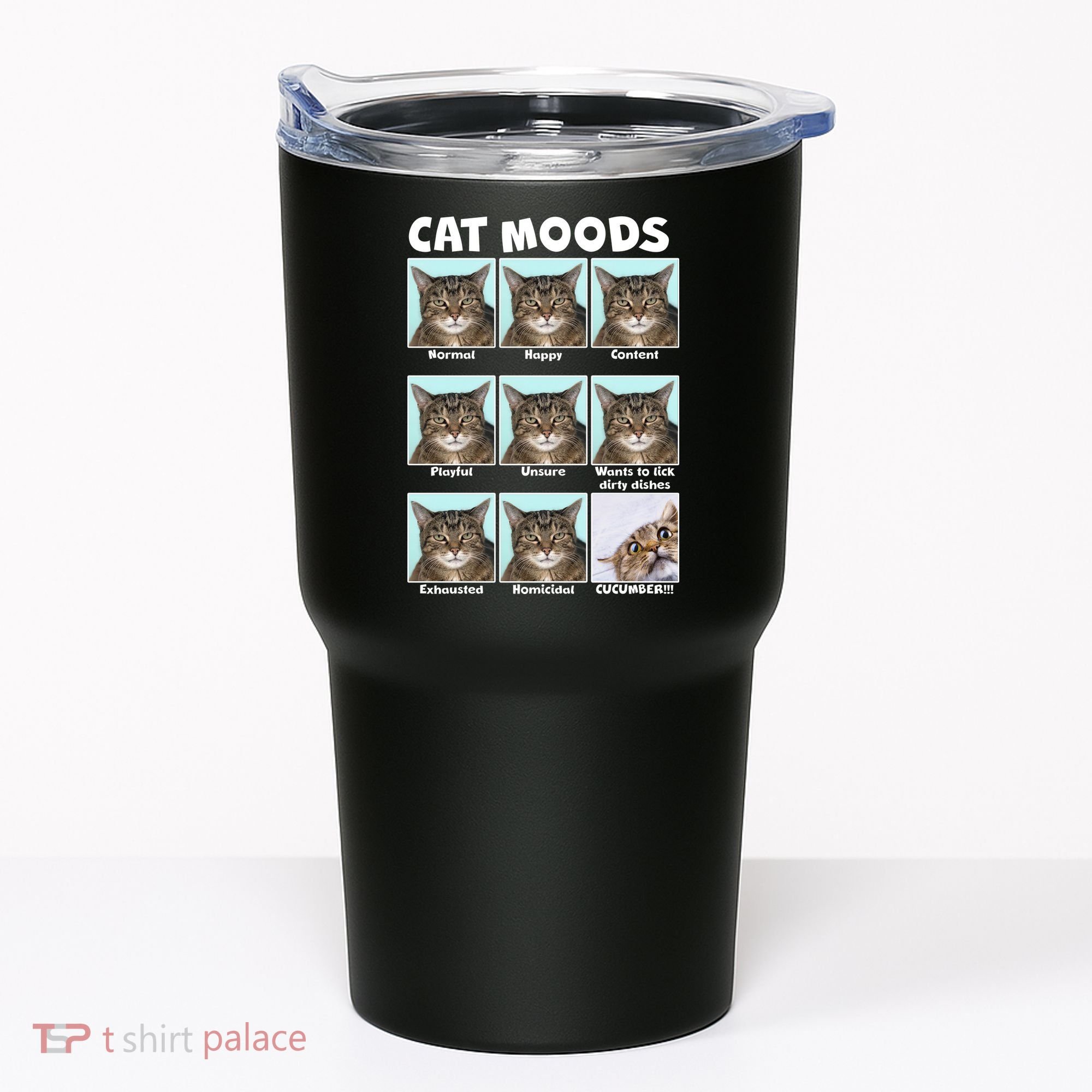 Cat Moods Funny Meme Tumbler