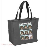 Cat Moods Funny Meme Tote Bag thumb 2
