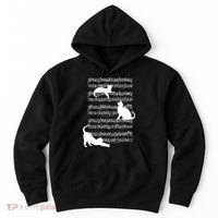 Cat Music Note Sheet Hoodie thumb 0