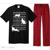 Cat Music Note Sheet Pajama Set thumb 0