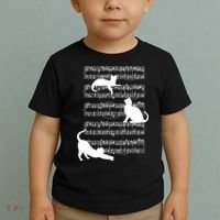 Cat Music Note Sheet Toddler T-Shirt thumb 2