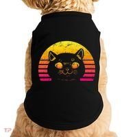 Cat Retro Sunset Doggie Tank thumb 0