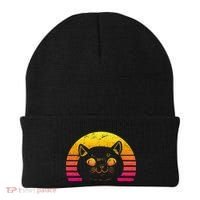 Cat Retro Sunset Beanie thumb 0