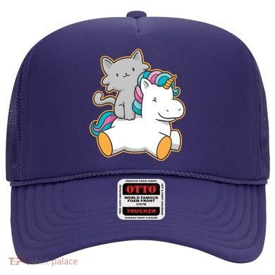 Cat Riding Unicorn Hat