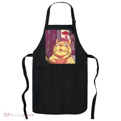 Cat Selfie Funny Apron