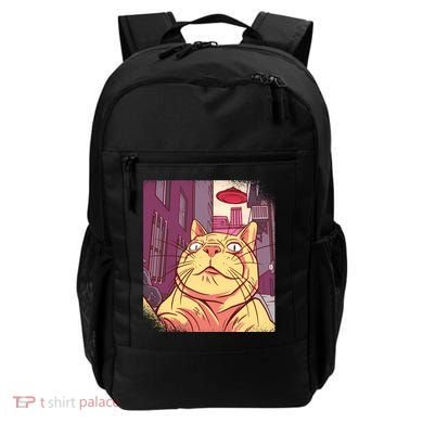 Cat Selfie Funny Backpack