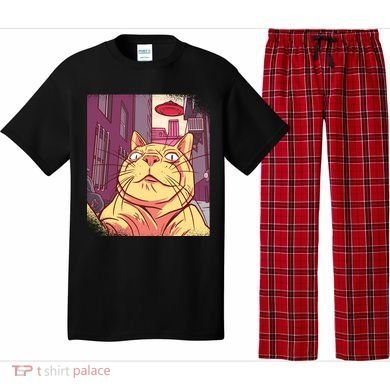 Cat Selfie Funny Pajama Set