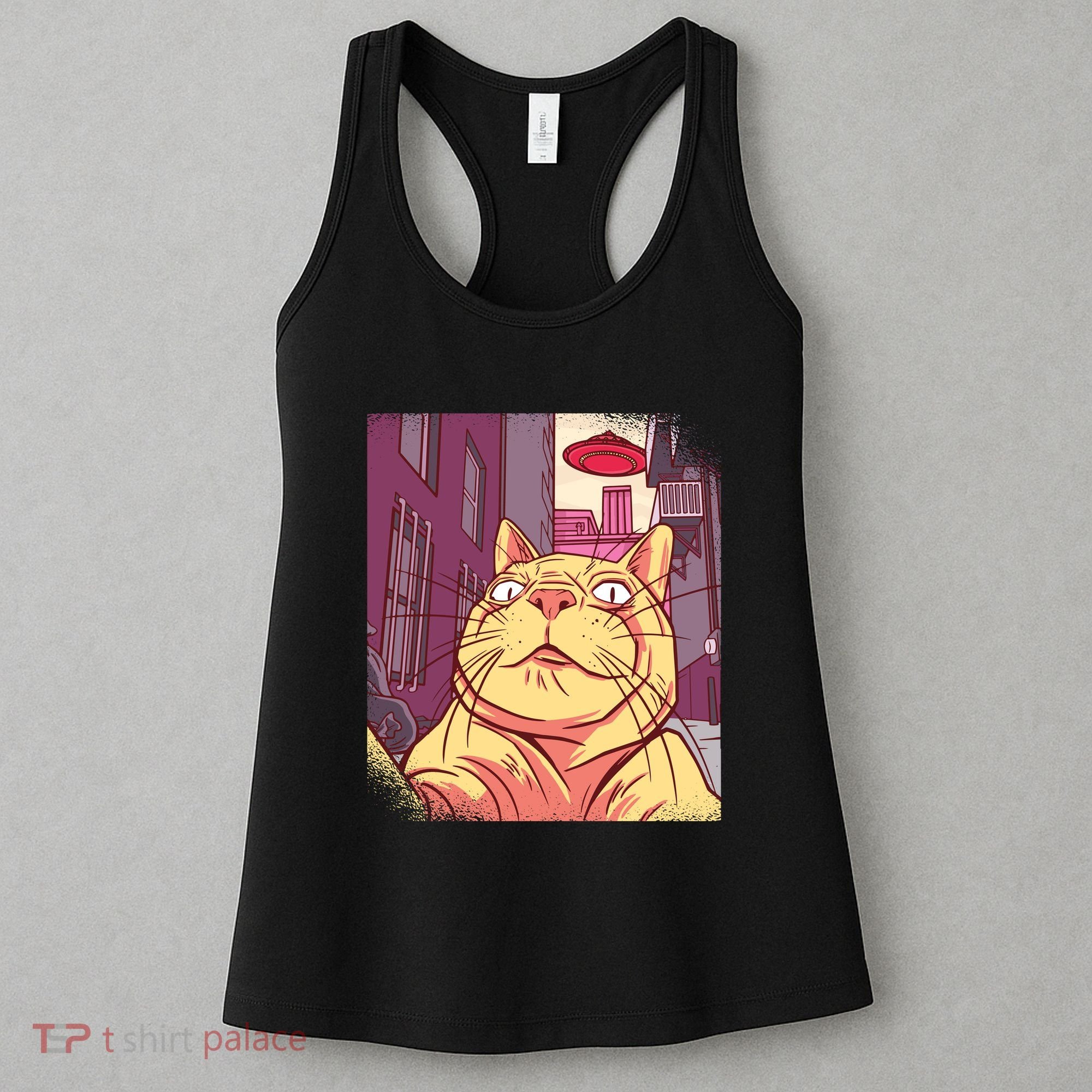 Cat Selfie Funny Women's Tank Top