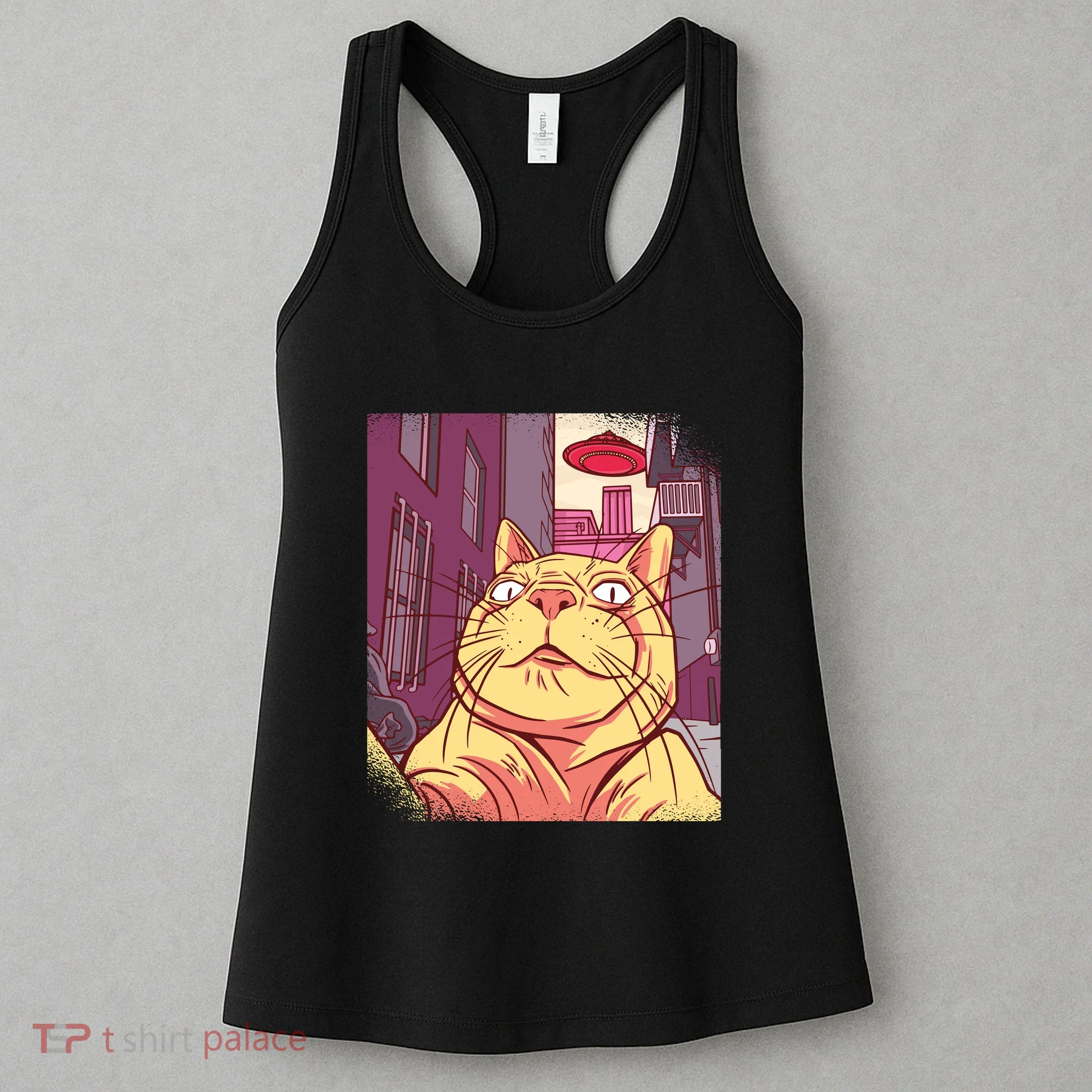 Cat Selfie Funny Women's Tank Top