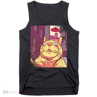 Cat Selfie Funny Tank Top