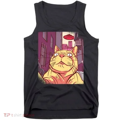 Cat Selfie Funny Tank Top