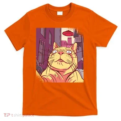 Cat Selfie Funny T-Shirt