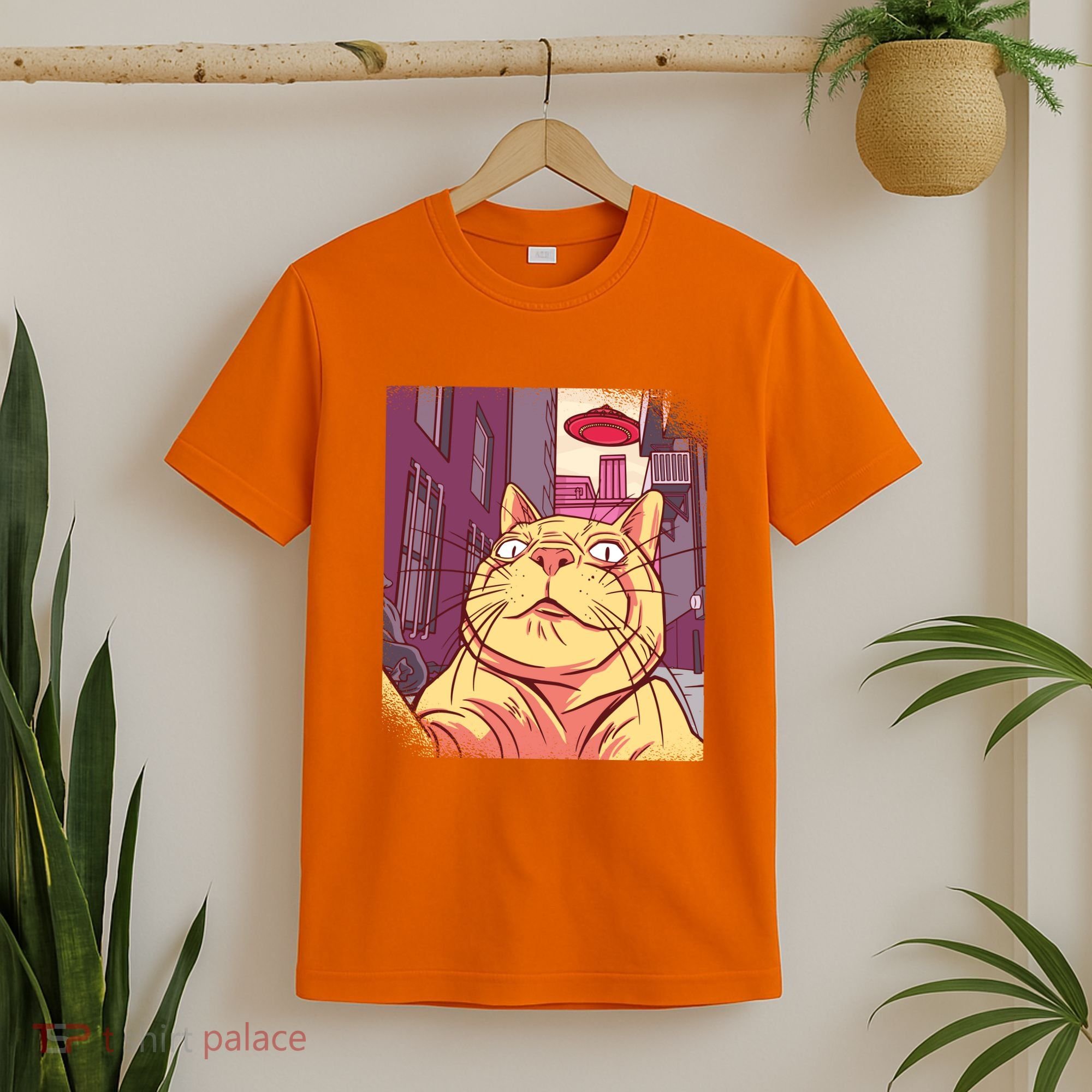 Cat Selfie Funny T-Shirt