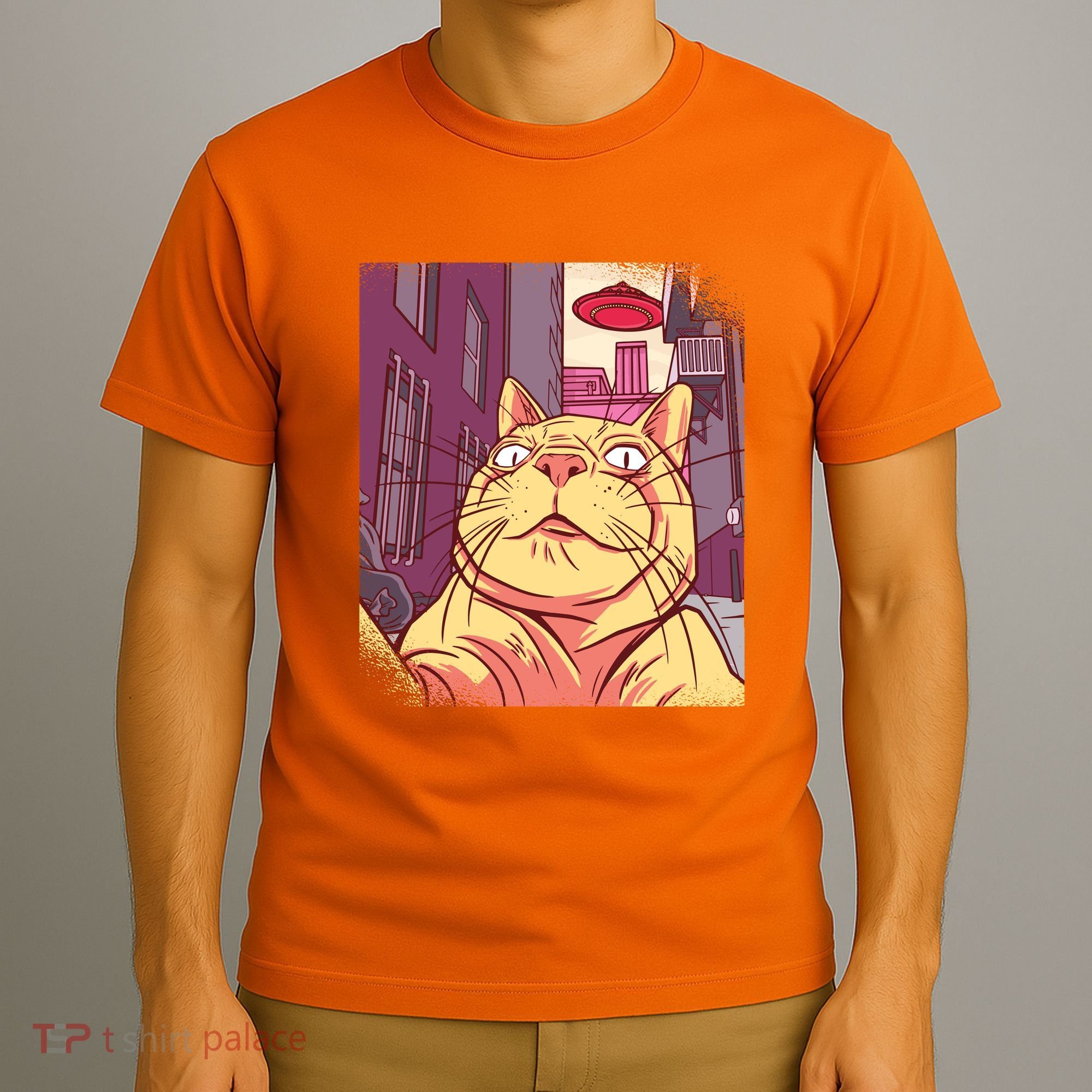 Cat Selfie Funny T-Shirt