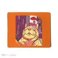 Cat Selfie Funny Mousepad thumb 0