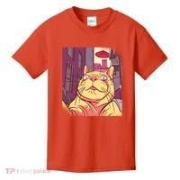 Cat Selfie Funny Kids T-Shirt thumb 0