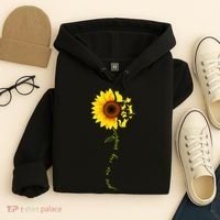 Cat Sunflower Sunshine Hoodie thumb 4