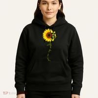 Cat Sunflower Sunshine Hoodie thumb 5