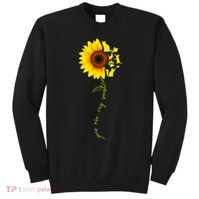 Cat Sunflower Sunshine Sweatshirt