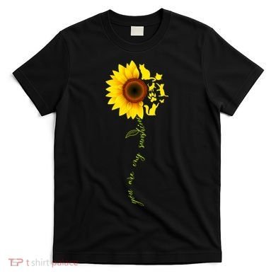 Cat Sunflower Sunshine T-Shirt