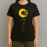 Cat Sunflower Sunshine T-Shirt thumb 4