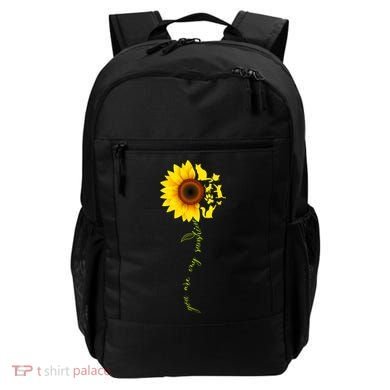 Cat Sunflower Sunshine Backpack