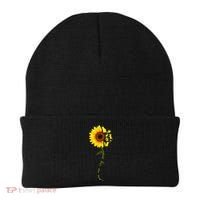 Cat Sunflower Sunshine Beanie thumb 0