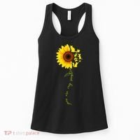 Cat Sunflower Sunshine Women's Tank Top thumb 0