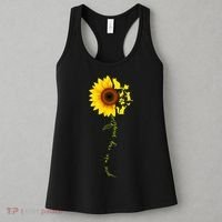 Cat Sunflower Sunshine Women's Tank Top thumb 3