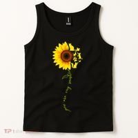 Cat Sunflower Sunshine Tank Top thumb 2
