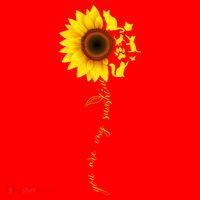 Cat Sunflower Sunshine Santa Hat thumb 1