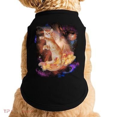 Cat Surfing Bacon In Space Doggie Tank