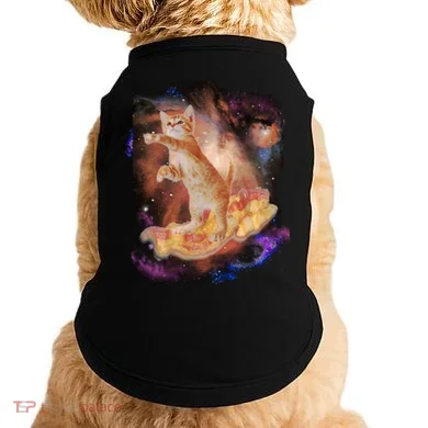 Cat Surfing Bacon In Space Doggie Tank