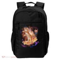 Cat Surfing Bacon In Space Backpack thumb 0