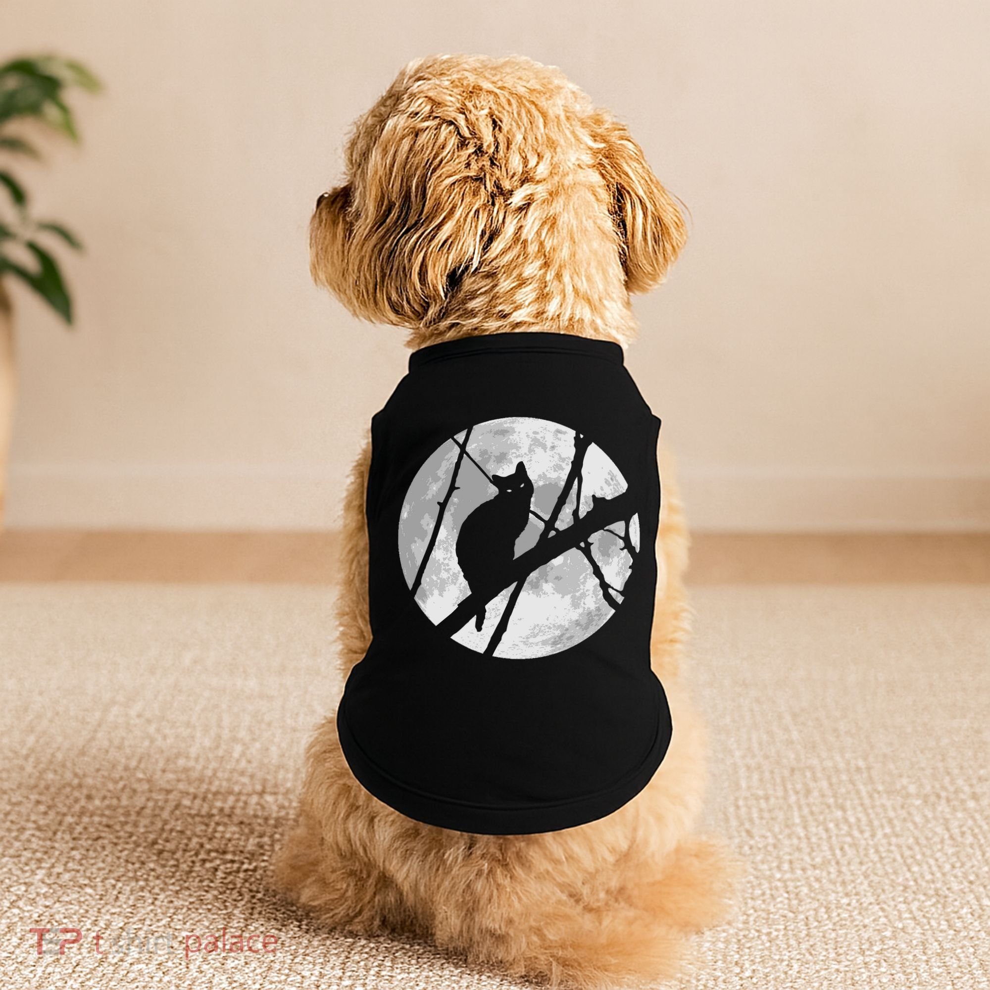 Cat To The Moon Doggie Tank